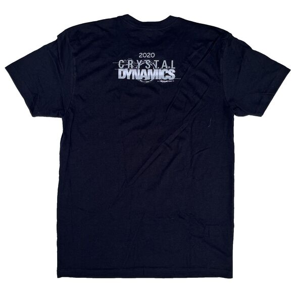 Crystal Dynamics 2020 Square Enix T-Shirt Size Small Unisex Cotton Video Games - Picture 2 of 11
